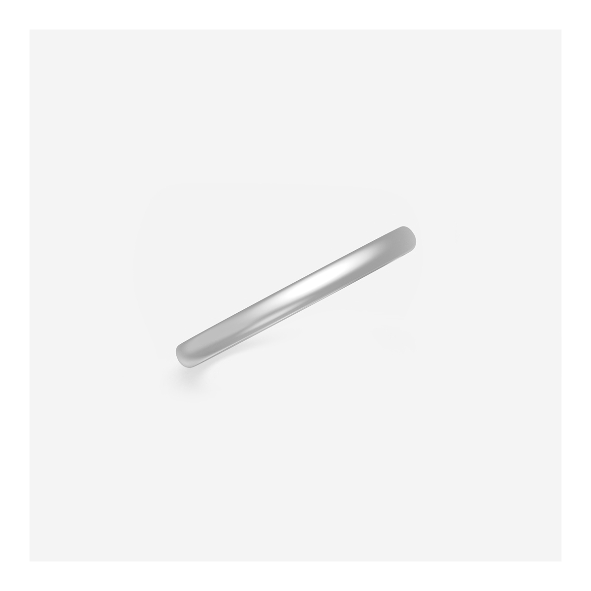 Additional Image 1 for  2mm Dome Wedding Band